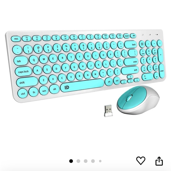 Wireless keyboard with mouse. EUC - Picture 1 of 7